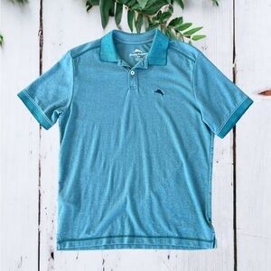 Tommy Bahama Seven Seas Men's Short Sleeve Polo Shirt Size Small